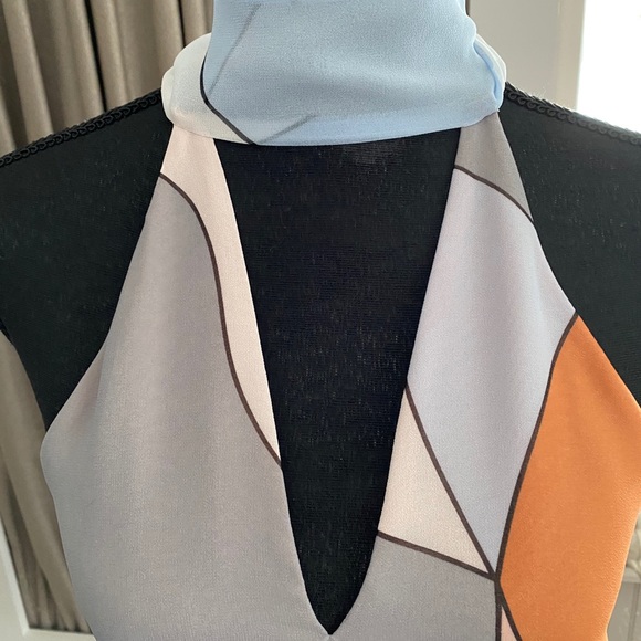 NWOT C/MEO Collective Colorful Romper - Picture 7 of 11